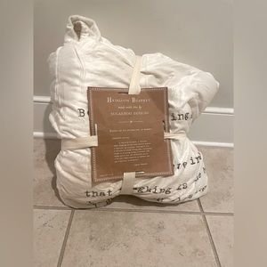 Heirloom Blanket made with Sugarboo Designs